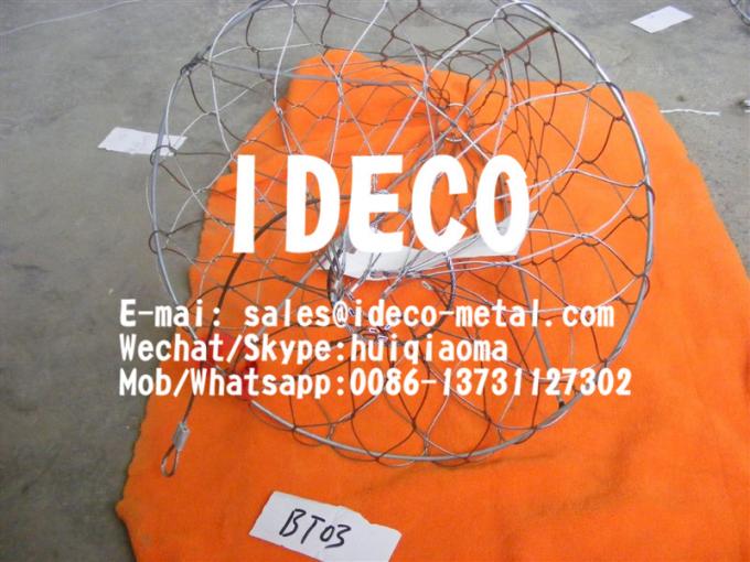 Stainless Steel Wire Rope Mesh Baskets, Drop Safe Nets,Cable Safe Nets, X-TEND MESH CAGES