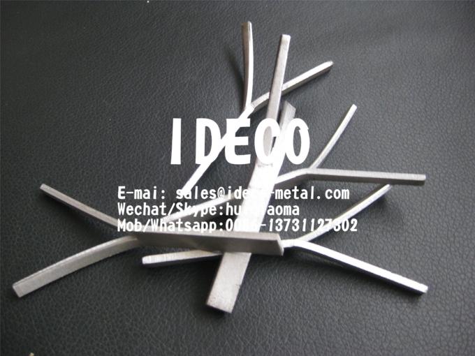 Castable Refractory Y-Anchors, Crimped/Corrugated/ Wavy Three Tine Studs with Slit, Split Tine Flat Bar Anchors