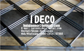 China Rhombus/Diamond Opening Pattern Welded Wire Mesh Panels, Diamond Welded Wire Mesh Fences/Ceilings supplier