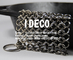 Chainmail Scrubbers, Chain Mail Small Ring Cast Iron Cleaner, Dutch Ovens Waffle Iron Pans Ring Mesh Scraper supplier